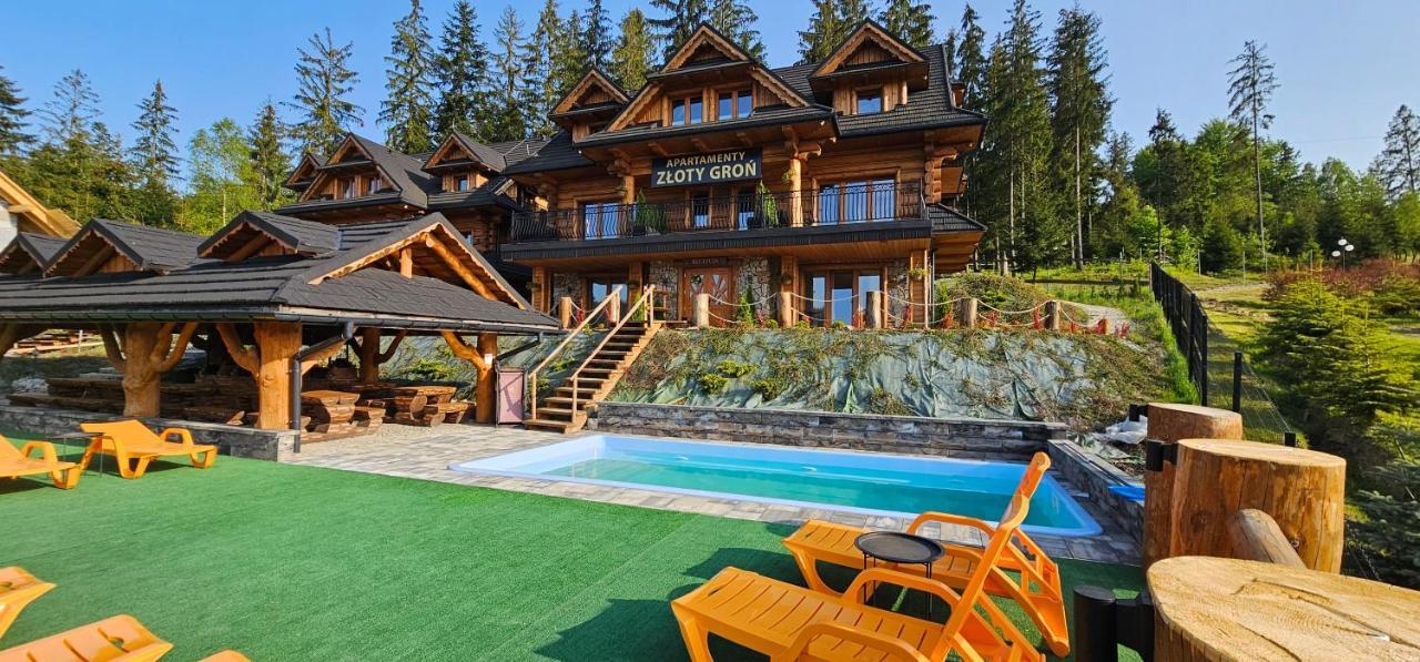 Apartamenty Zloty Gron Istebna Esterno foto